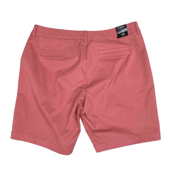 Re-Imagined by J Crew Classic Twill Chino Shorts Salmon 14 - Picture 8 of 14